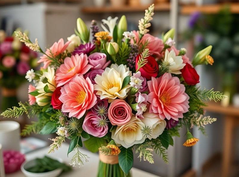 Arreglo floral grande Mar del Plata